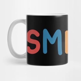 smiley text Mug